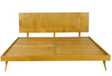 O2 Bed King - Light Golden by Moe's Home at Eve Furniture
