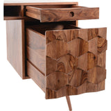 O2 Desk Natural by Moe's Home at Eve Furniture