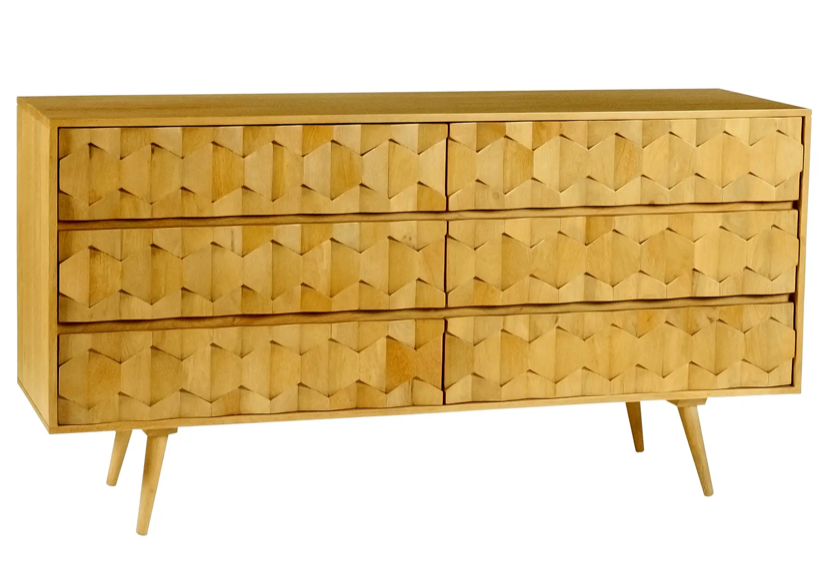 O2 Dresser - Light Golden by Moe's Home at Eve Furniture