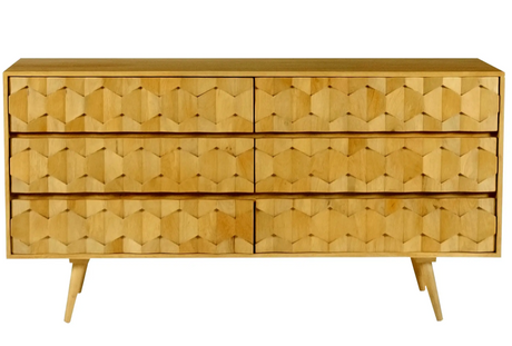 O2 Dresser - Light Golden by Moe's Home at Eve Furniture