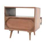 O2 Natural Nightstand by Moe's Home at Eve Furniture