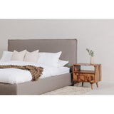 O2 Natural Nightstand by Moe's Home at Eve Furniture