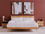 O2 Natural Queen Bed by MOES at Eve Furniture