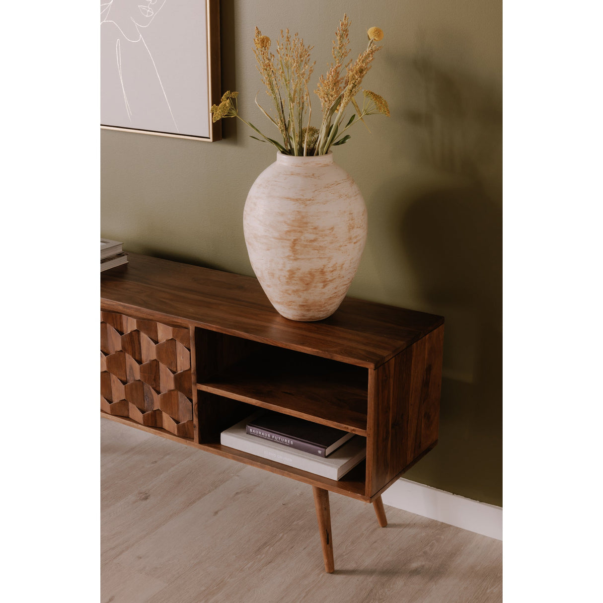 O2 Natural TV Cabinet by Moe's Home at Eve Furniture