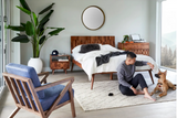 O2 Nightstand Natural by Moe's Home at Eve Furniture