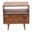 O2 Nightstand Natural by Moe's Home at Eve Furniture