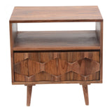 O2 Nightstand Natural by Moe's Home at Eve Furniture