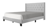 Oak Grey Platform Full Bed by Happy Homes at Eve Furniture