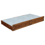 Oakdale Rustic Honey Wood Twin Daybed with Trundle by Coaster at Eve Furniture