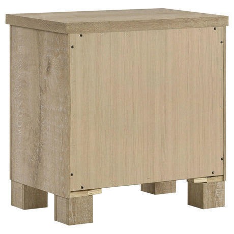 Oakglen Weathered Oak 4-piece Queen Bedroom Set by Coaster at Eve Furniture