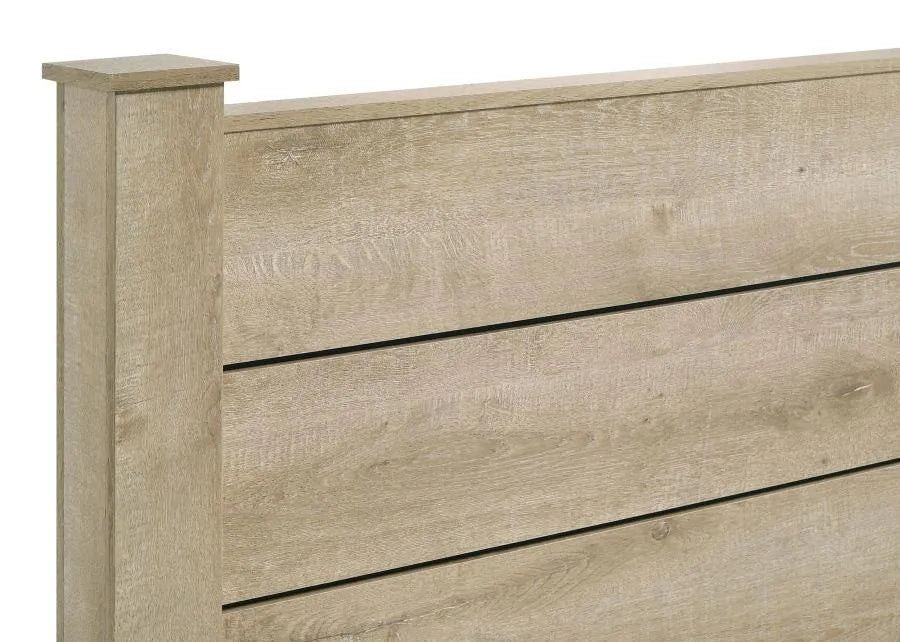 Oakglen Weathered Oak 5-piece Queen Bedroom Set by Coaster at Eve Furniture