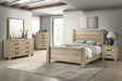 Oakglen Weathered Oak 5-piece Queen Bedroom Set by Coaster at Eve Furniture
