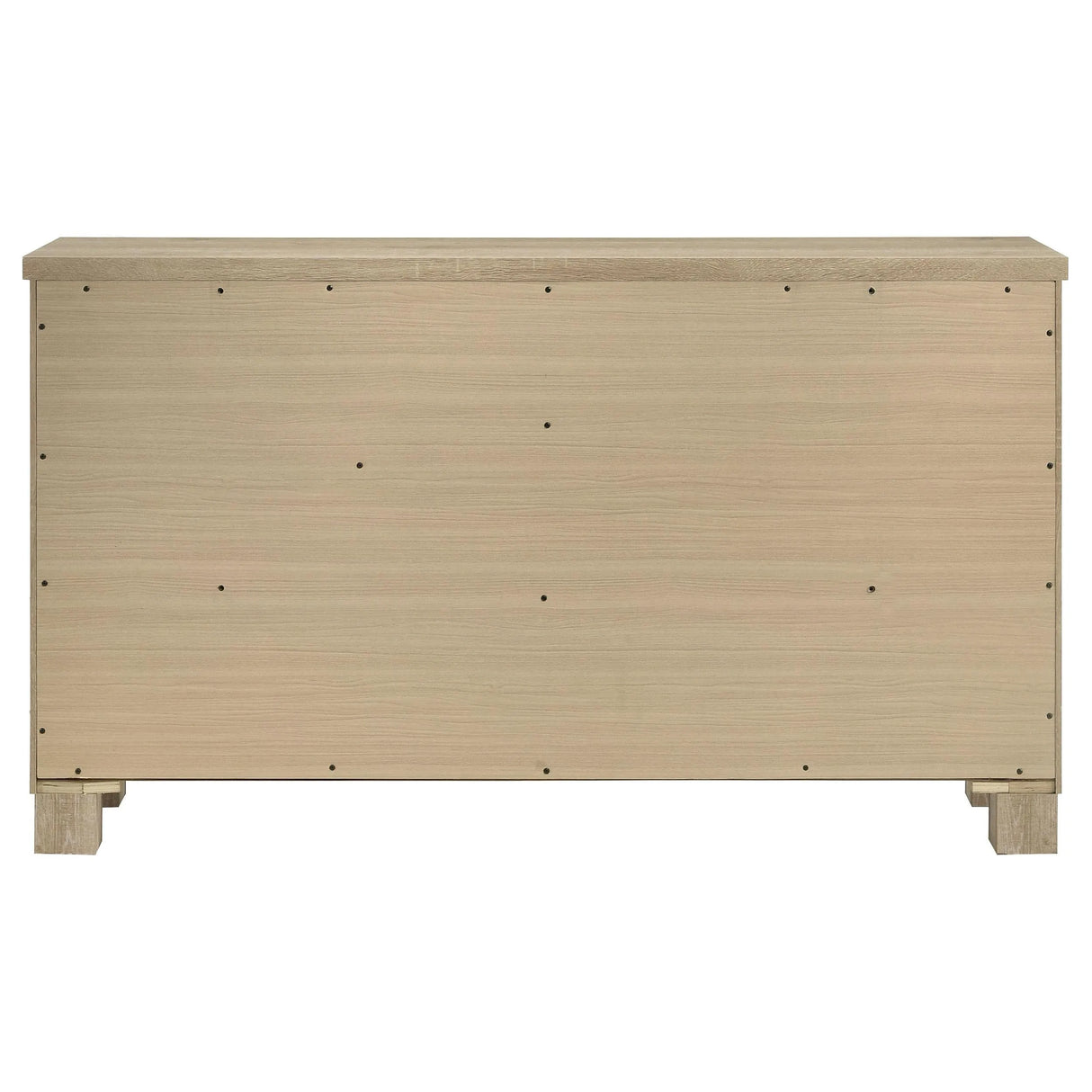 Oakglen Weathered Oak 6-drawer Bedroom Dresser by Coaster at Eve Furniture