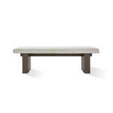Oakland Bench in Brunette by Modus Furniture at Eve Furniture