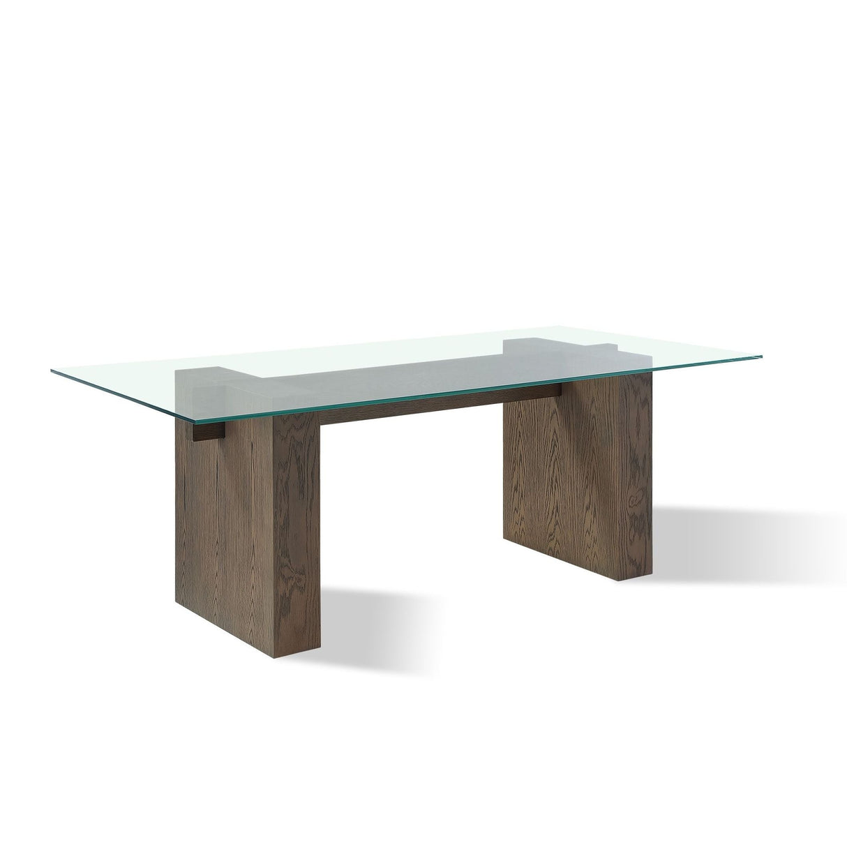 Oakland Glass Table in Brunette by Modus Furniture at Eve Furniture