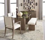 Oakland Three-Drawer Sideboard in Brunette by Modus Furniture at Eve Furniture