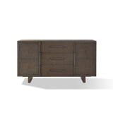 Oakland Three-Drawer Sideboard in Brunette by Modus Furniture at Eve Furniture