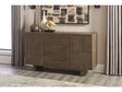 Oakland Three-Drawer Sideboard in Brunette by Modus Furniture at Eve Furniture