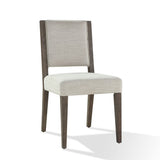 Oakland Upholstered Side Chair in Brunette (Set of 2) by Modus Furniture at Eve Furniture