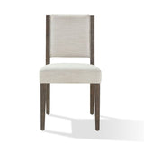 Oakland Upholstered Side Chair in Brunette (Set of 2) by Modus Furniture at Eve Furniture