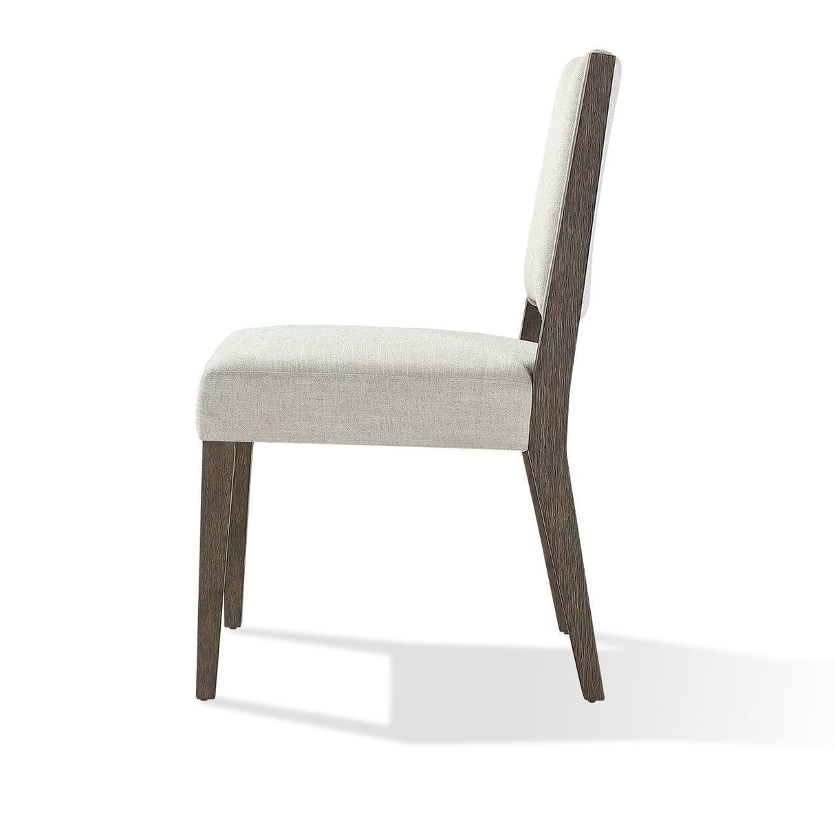 Oakland Upholstered Side Chair in Brunette (Set of 2) by Modus Furniture at Eve Furniture