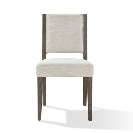 Oakland Upholstered Side Chair in Brunette (Set of 2) by Modus Furniture at Eve Furniture