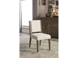 Oakland Upholstered Side Chair in Brunette (Set of 2) by Modus Furniture at Eve Furniture
