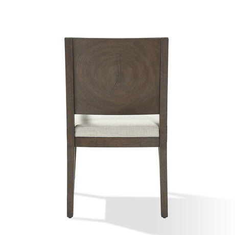 Oakland Wood Arm Chair in Brunette (Set of 2) by Modus Furniture at Eve Furniture