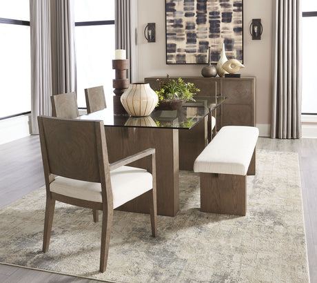 Oakland Wood Side Chair in Brunette (Set of 2) by Modus Furniture at Eve Furniture