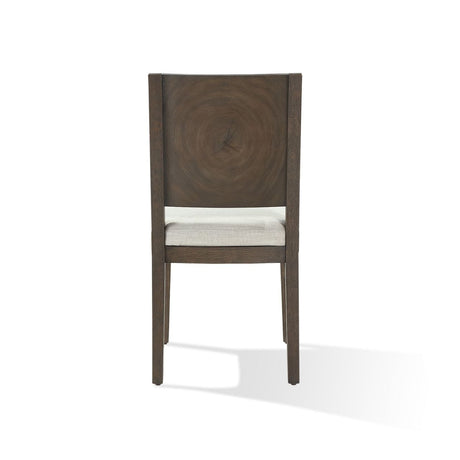 Oakland Wood Side Chair in Brunette (Set of 2) by Modus Furniture at Eve Furniture