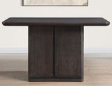 Oakley Charcoal Brown Counter Height Dining Set by Steve Silver at Eve Furniture