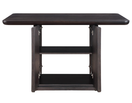 Oakley Charcoal Brown Counter Height Dining Set by Steve Silver at Eve Furniture