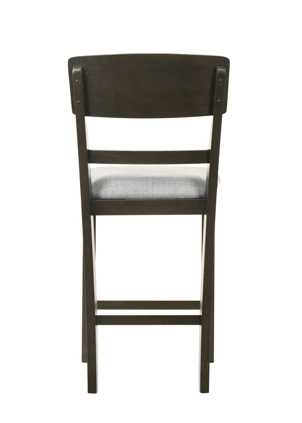 Oakly Brown Counter Height Chair, Set of 2 by Crown Mark at Eve Furniture