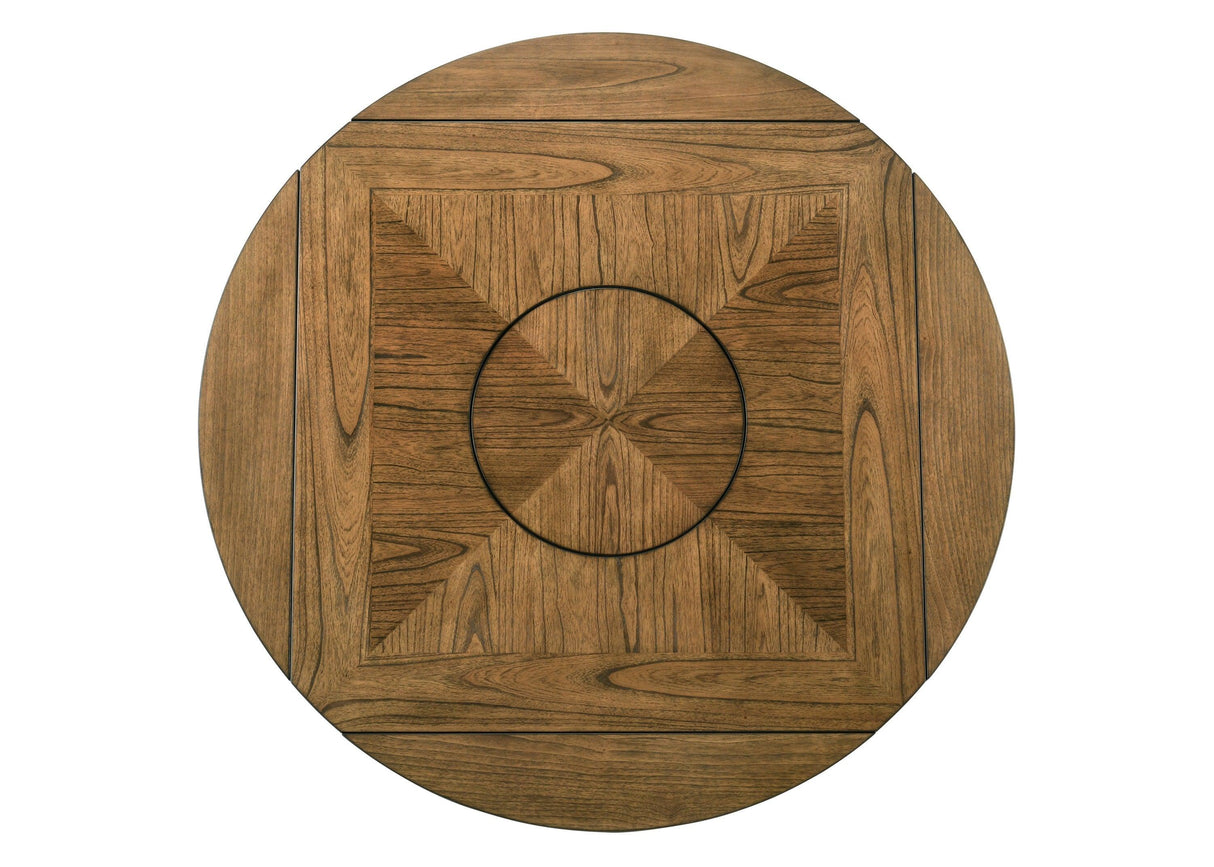 Oakly Brown Round and Square Counter Height Table by Crown Mark at Eve Furniture