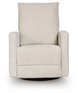 Oaklynn-Manor Canvas Swivel Glider Recliner by Ashley at Eve Furniture