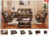 Oakman Sofa and Loveseat by ESF Furniture at Eve Furniture