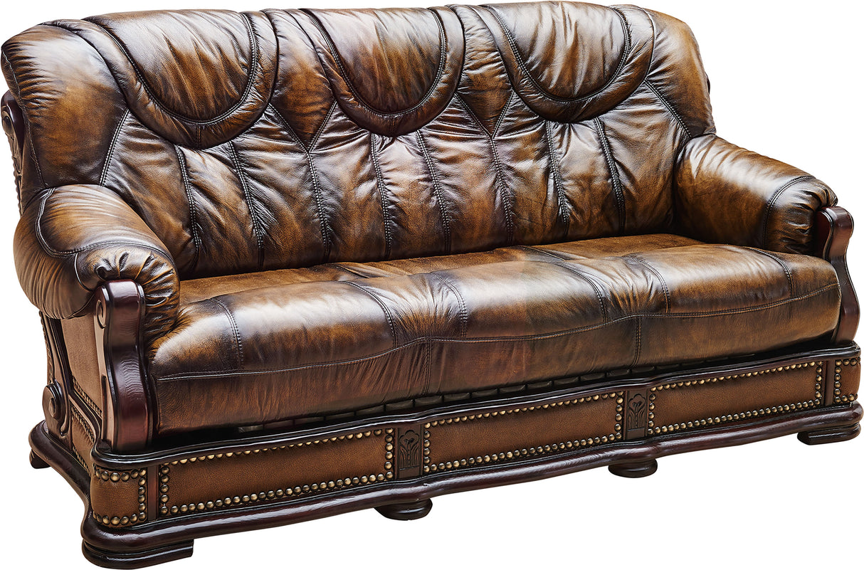 Oakman Sofa and Loveseat by ESF Furniture at Eve Furniture
