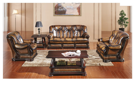 Oakman Sofa and Loveseat by ESF Furniture at Eve Furniture