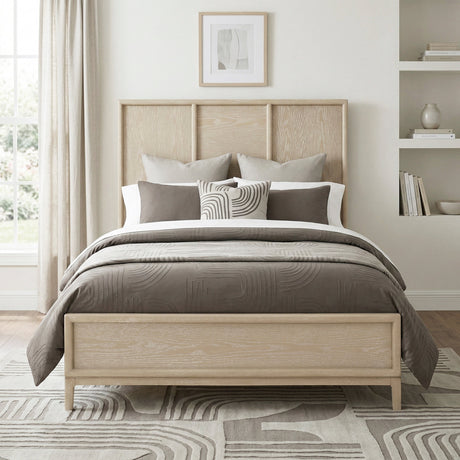 Oakmont Light Brown California King Bed by Homelegance at Eve Furniture