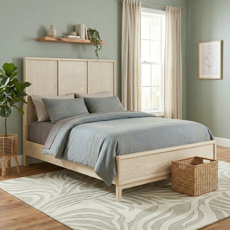 Oakmont Light Brown California King Bed by Homelegance at Eve Furniture