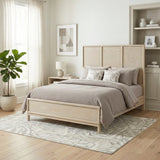Oakmont Light Brown California King Bed by Homelegance at Eve Furniture