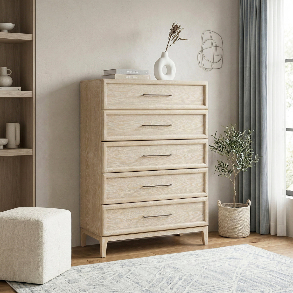 Oakmont Light Brown Chest by Homelegance at Eve Furniture