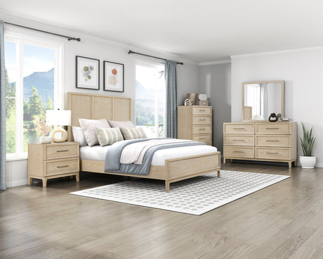 Oakmont Light Brown Dresser by Homelegance at Eve Furniture
