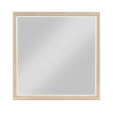 Oakmont Light Brown Mirror by Homelegance at Eve Furniture