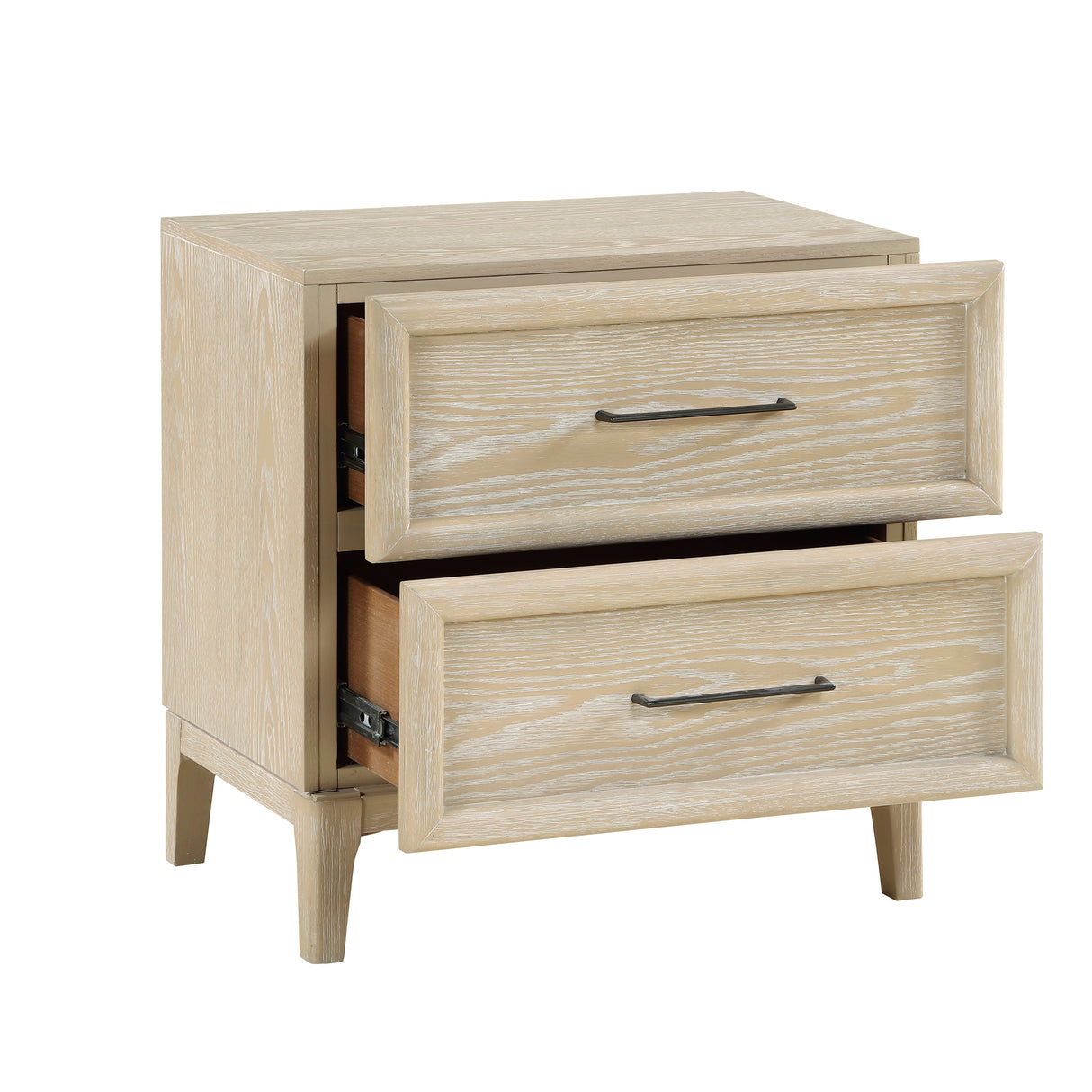 Oakmont Light Brown Night Stand by Homelegance at Eve Furniture
