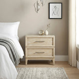 Oakmont Light Brown Night Stand by Homelegance at Eve Furniture