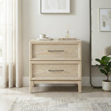 Oakmont Light Brown Night Stand by Homelegance at Eve Furniture