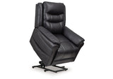 Oatman Carbon Power Lift Recliner by ASHLEY FURNITURE at Eve Furniture