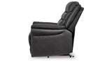 Oatman Carbon Power Lift Recliner by ASHLEY FURNITURE at Eve Furniture