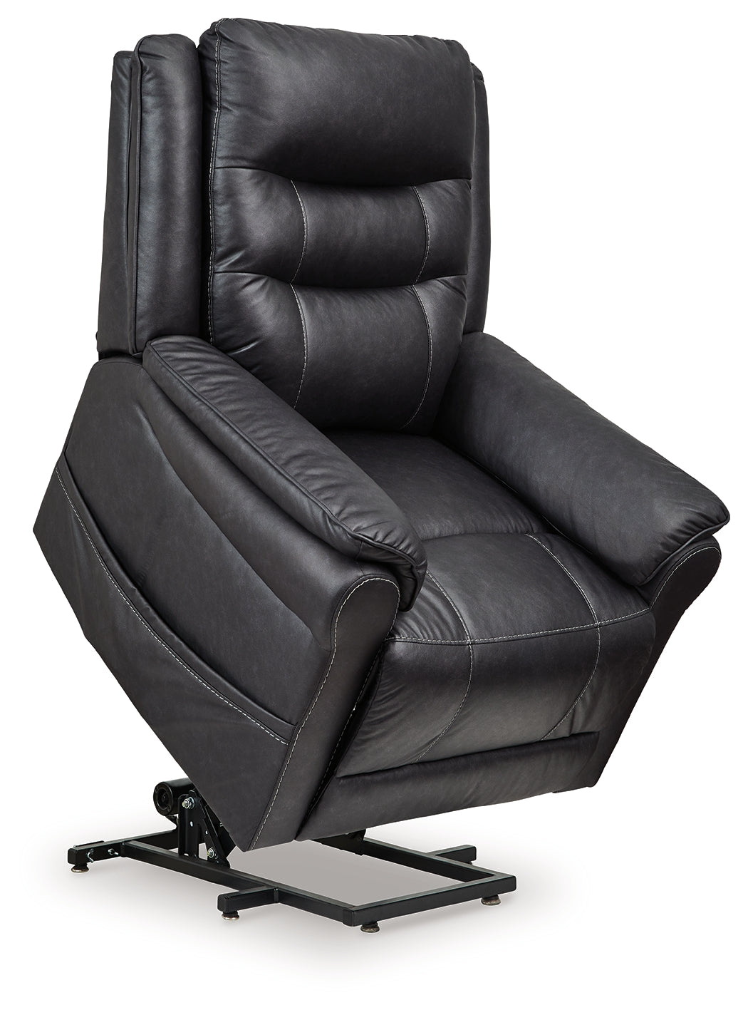 Oatman Carbon Power Lift Recliner by ASHLEY FURNITURE at Eve Furniture